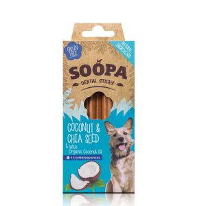 Soopa coconut and chia seed dental sticks